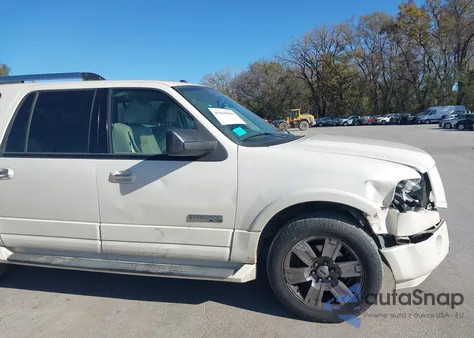 2007 Ford Expedition El Limited z USA, uszkodzony, nr VIN 1FMFK20587LA79966